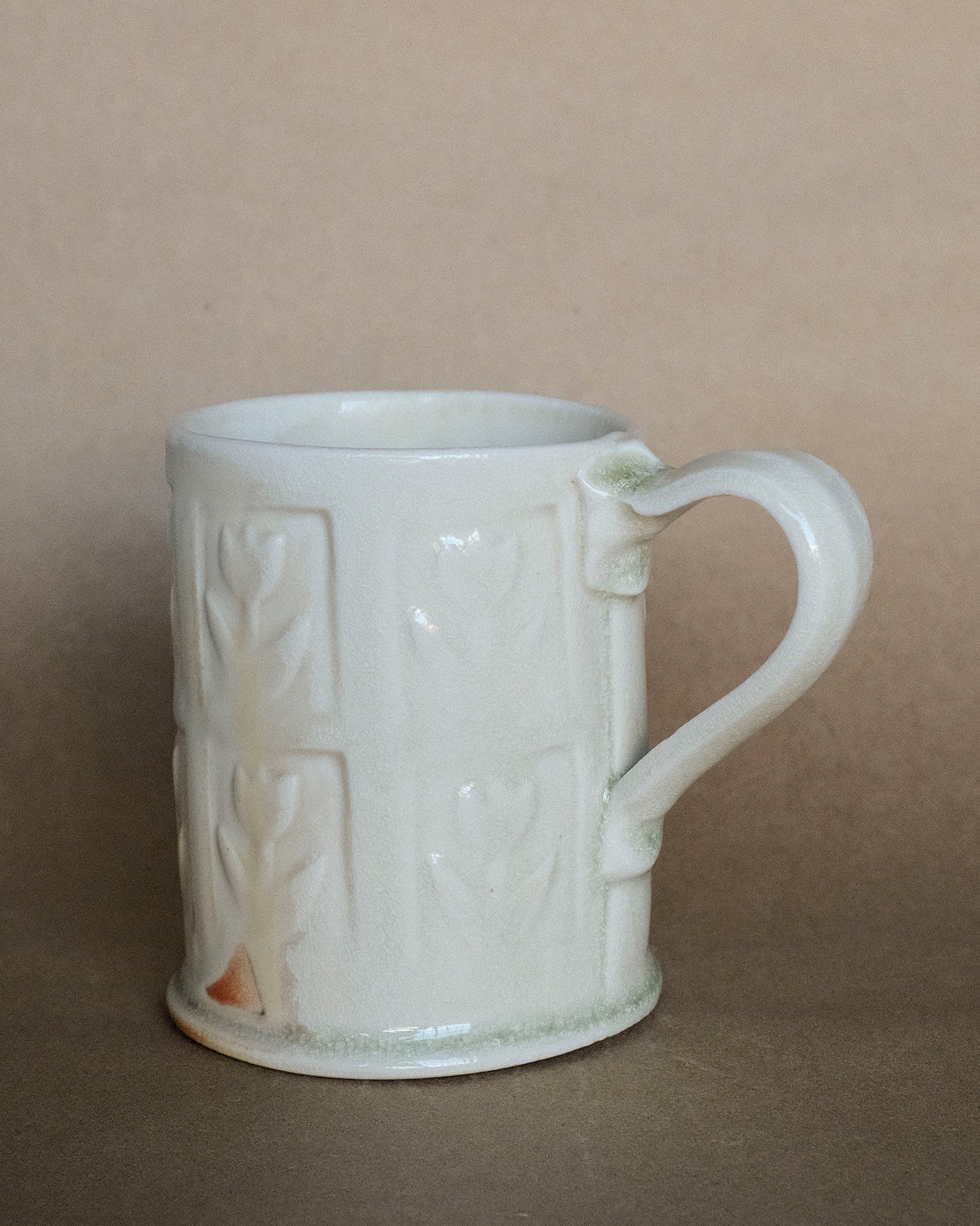 Wood Fired Tall Mug 02