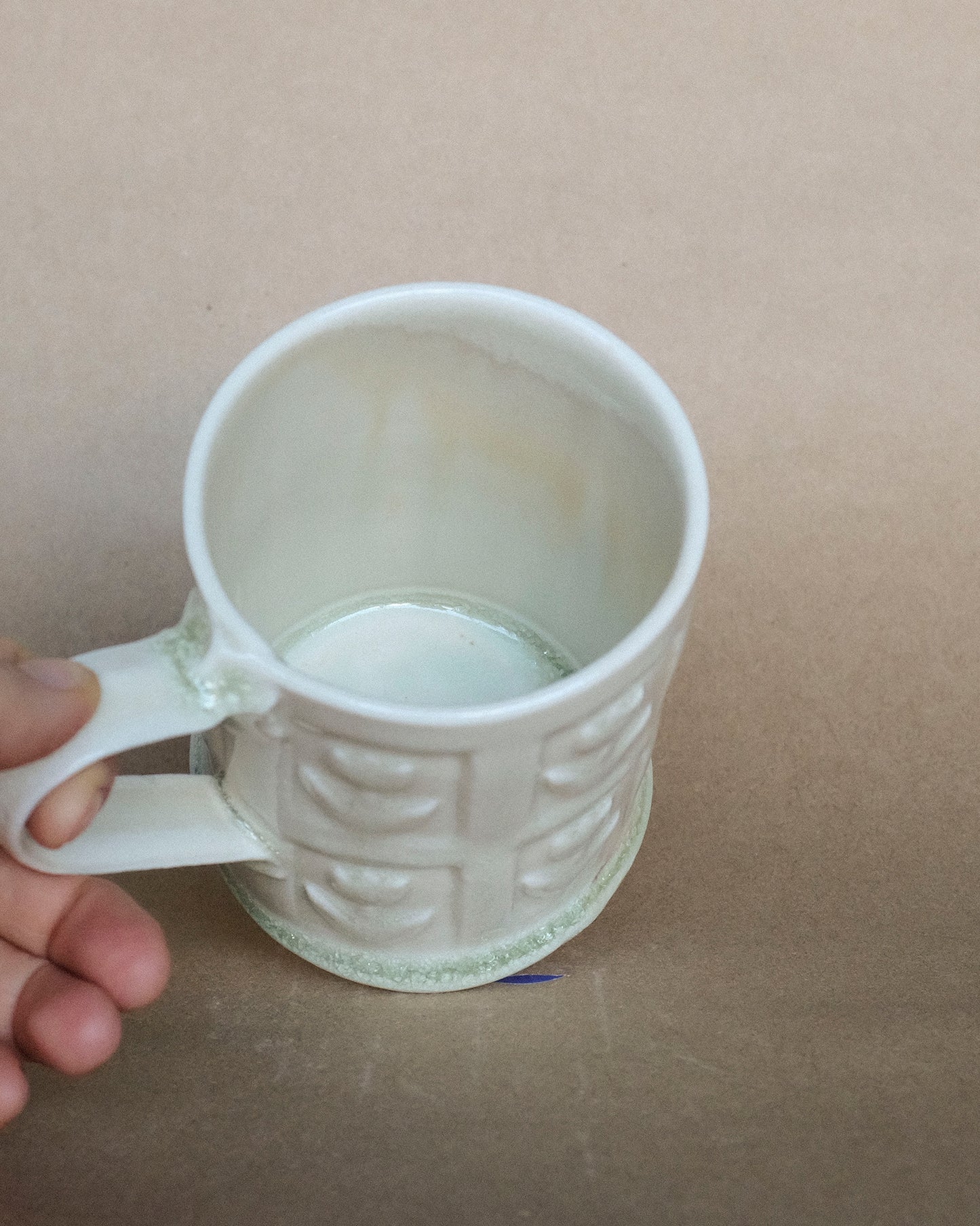 Wood Fired Tall Mug 02