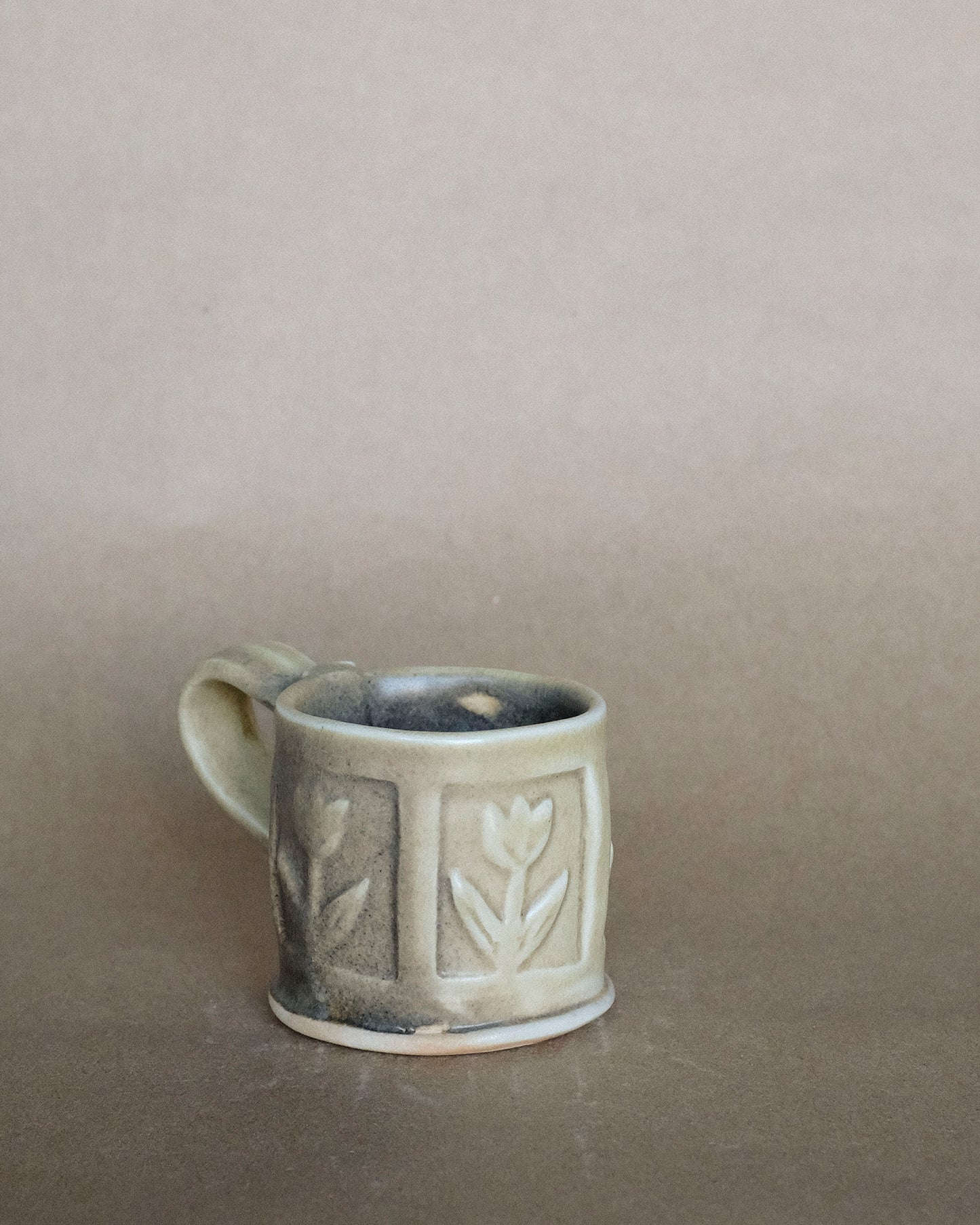 Mug à expresso chauffé au bois 04