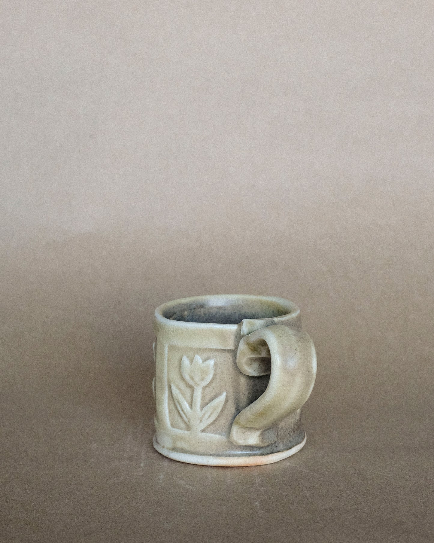 Mug à expresso chauffé au bois 04