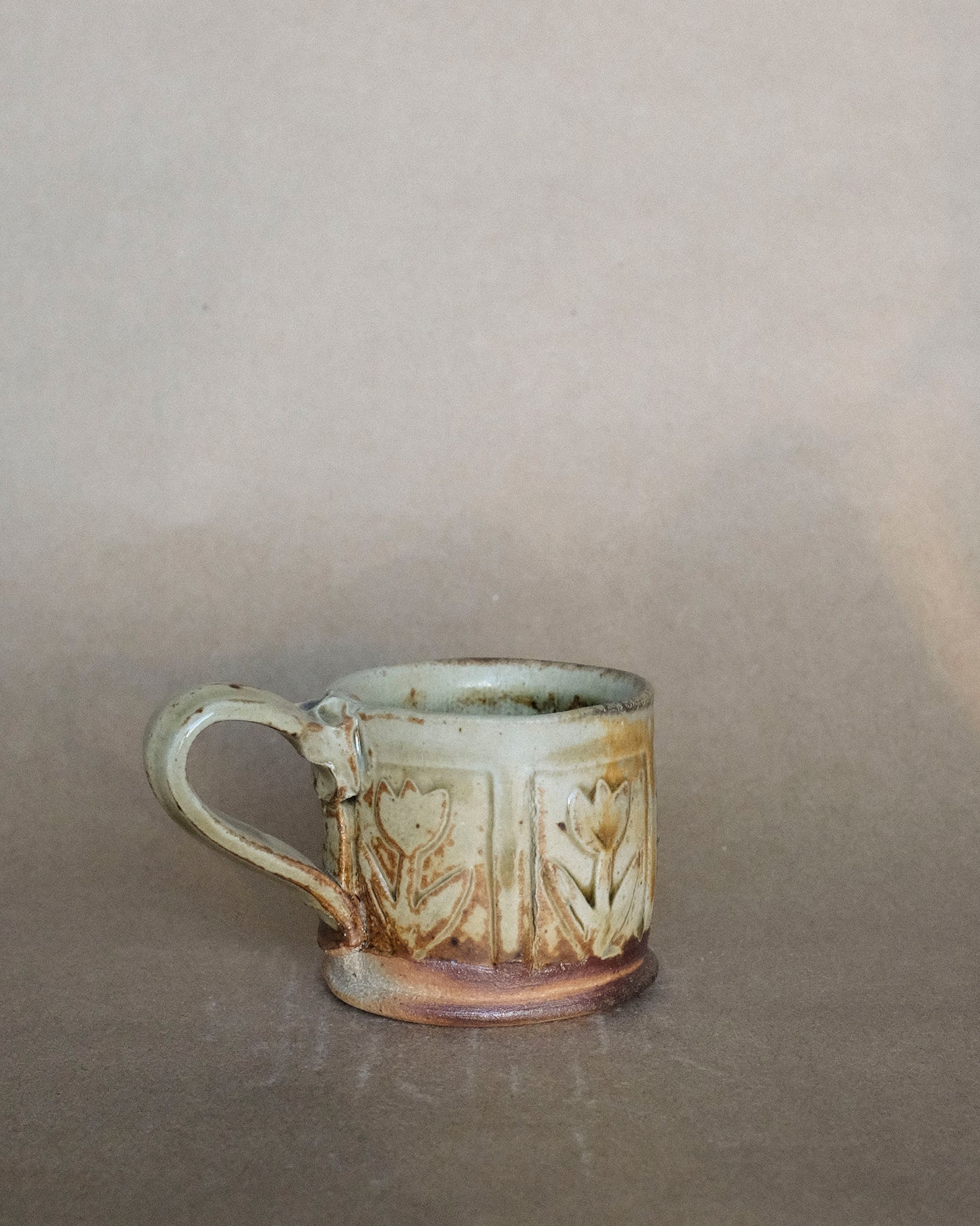 Wood Fired espresso mug 01