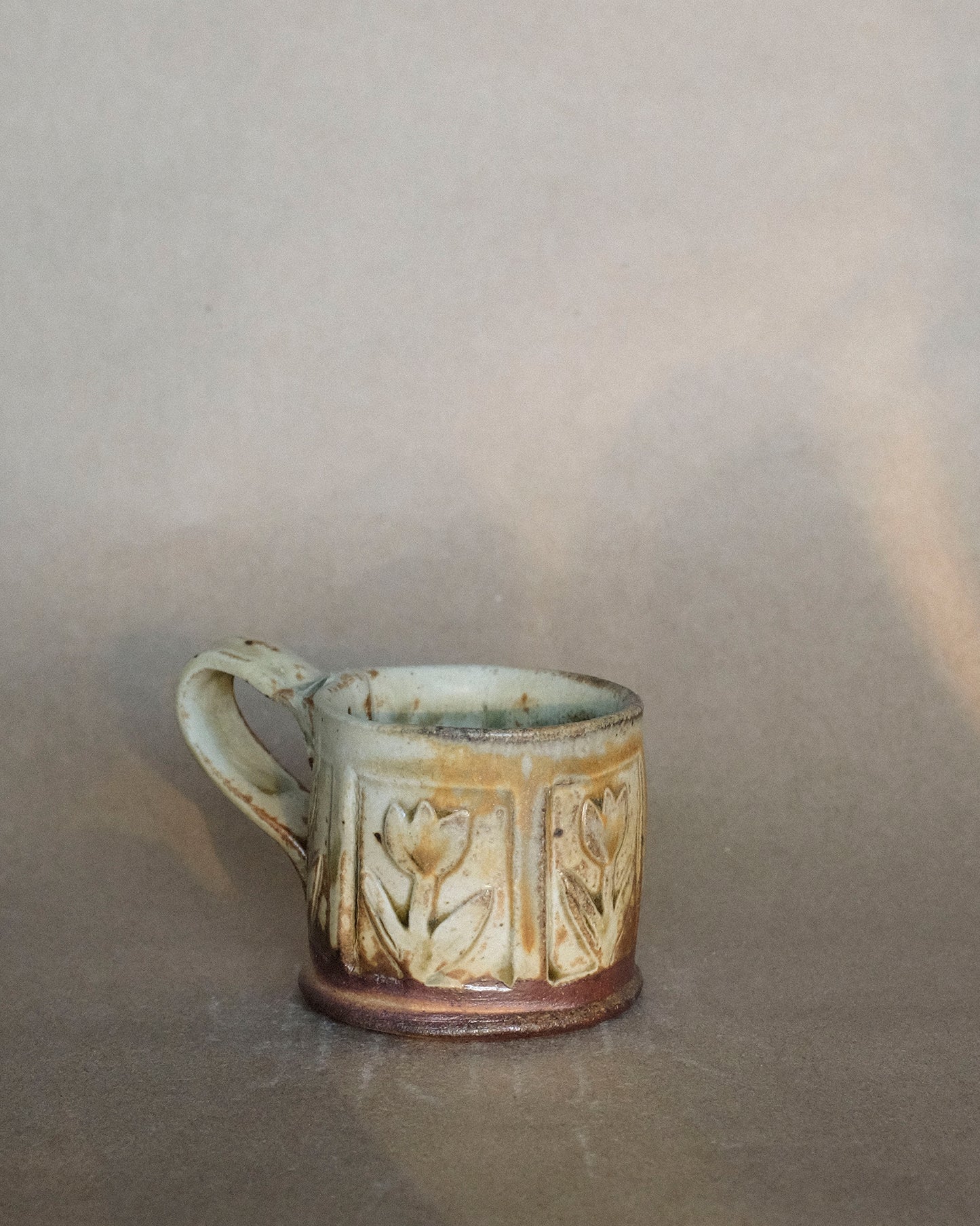 Wood Fired espresso mug 01