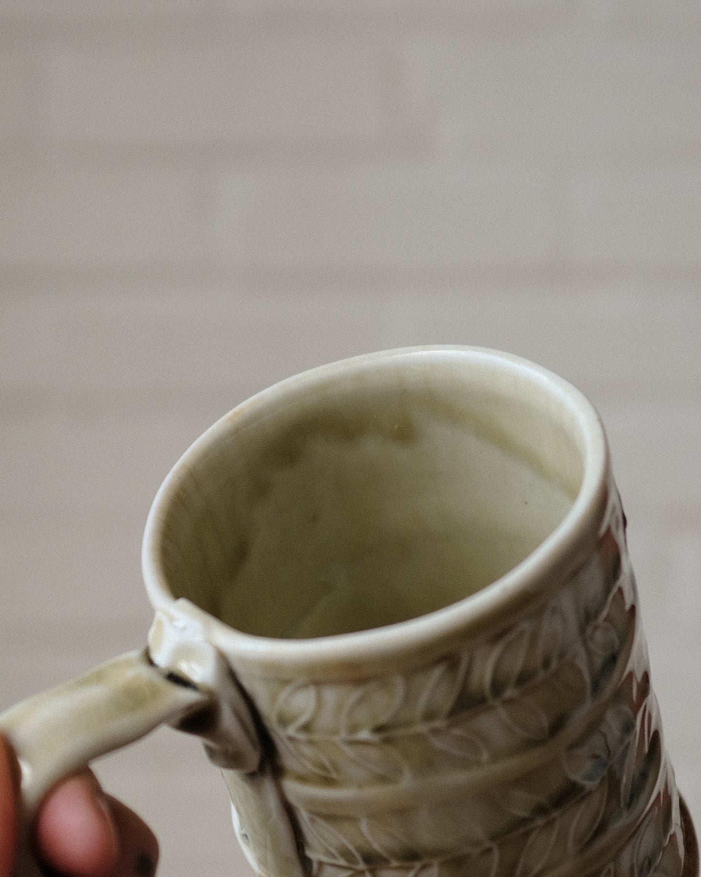 Wood Fired Tall Mug 03