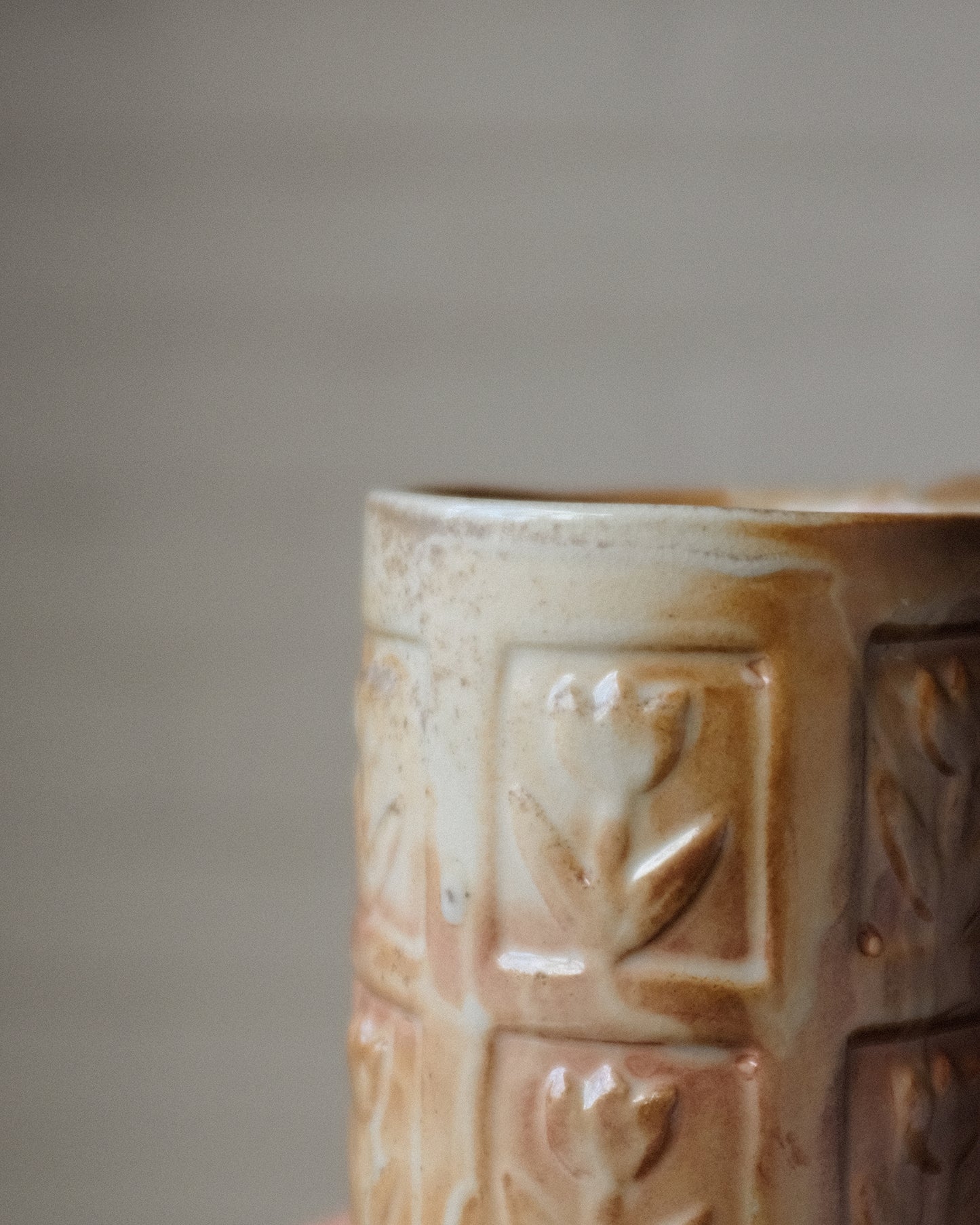 Wood Fired Tall Mug 04