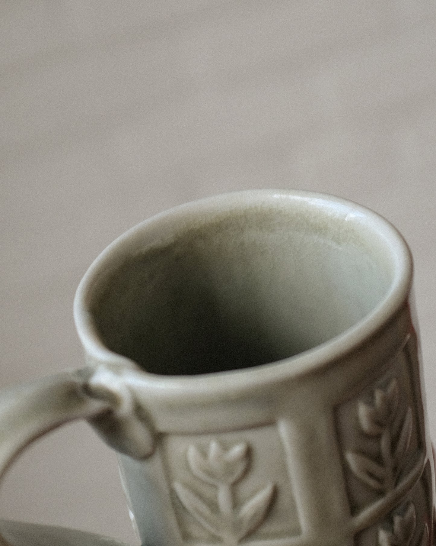 Wood Fired Tall Mug 05