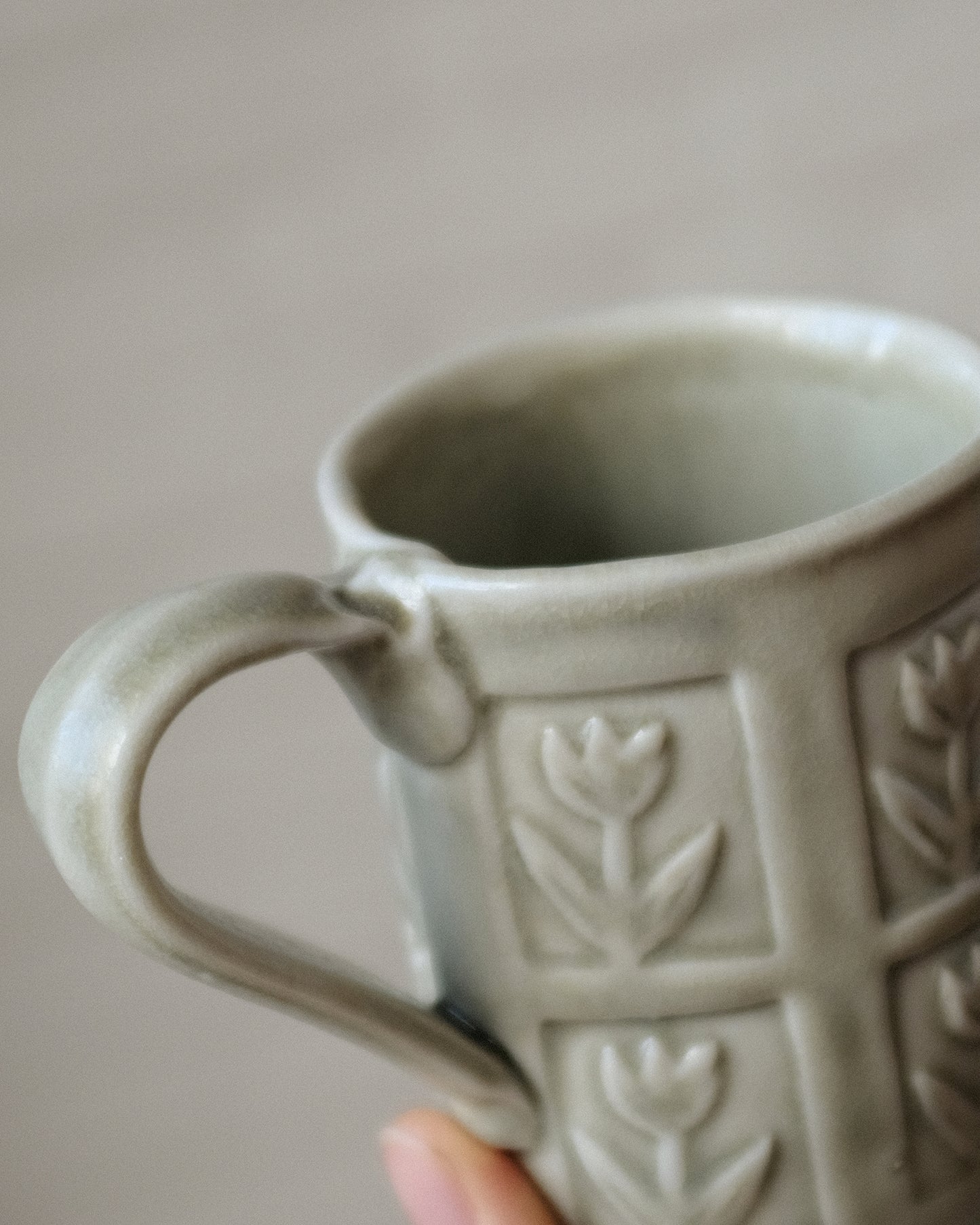 Wood Fired Tall Mug 05