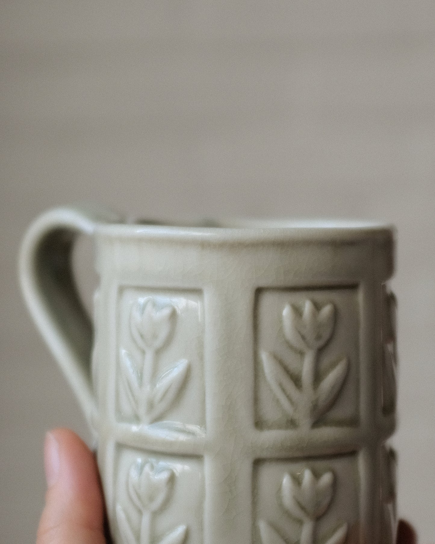 Wood Fired Tall Mug 05