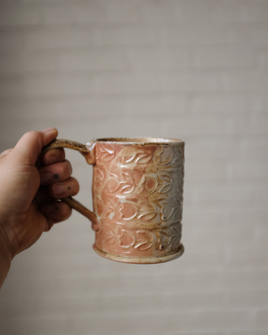 Wood Fired Tall Mug 06
