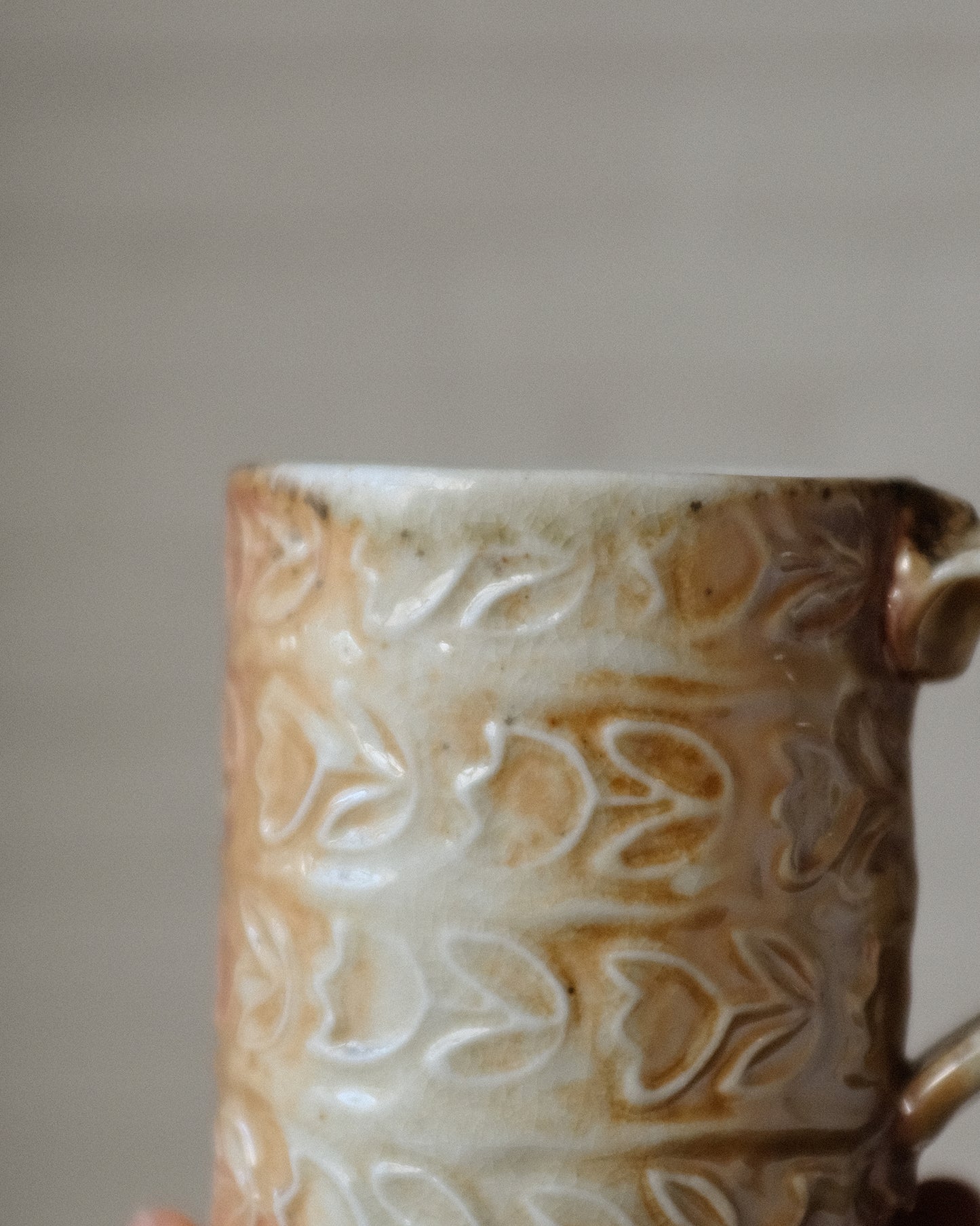 Wood Fired Tall Mug 06