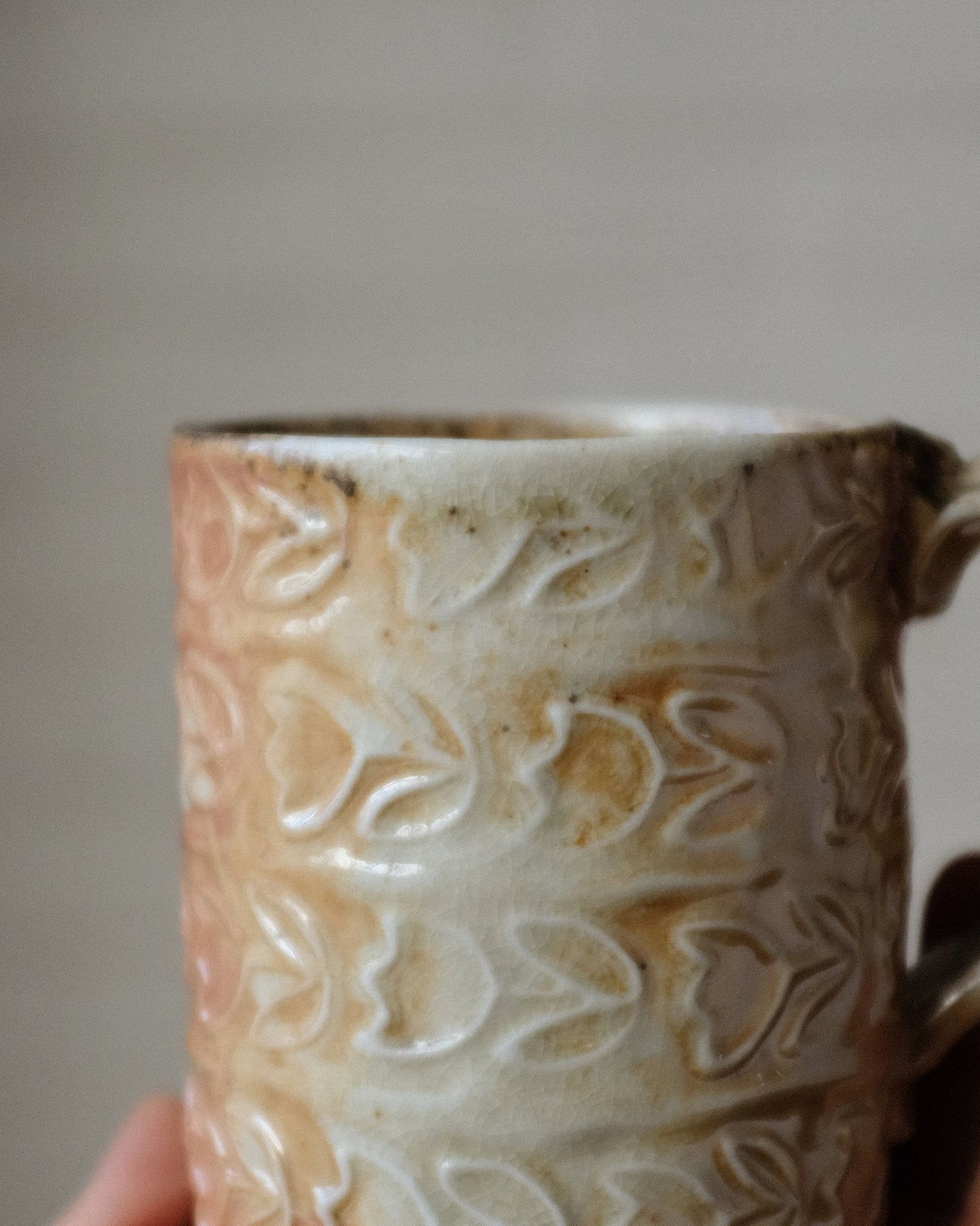 Wood Fired Tall Mug 06