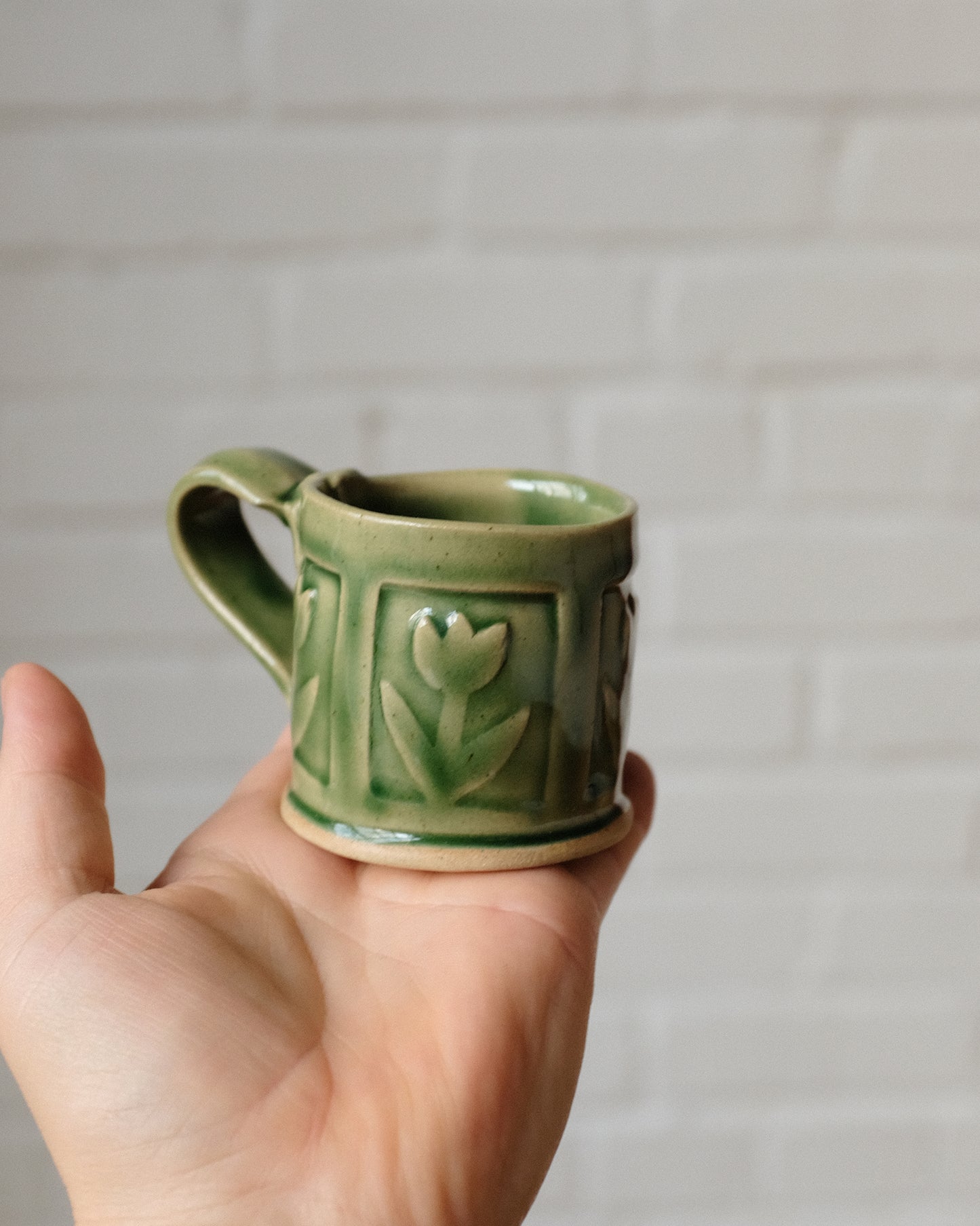 tulip espresso mug