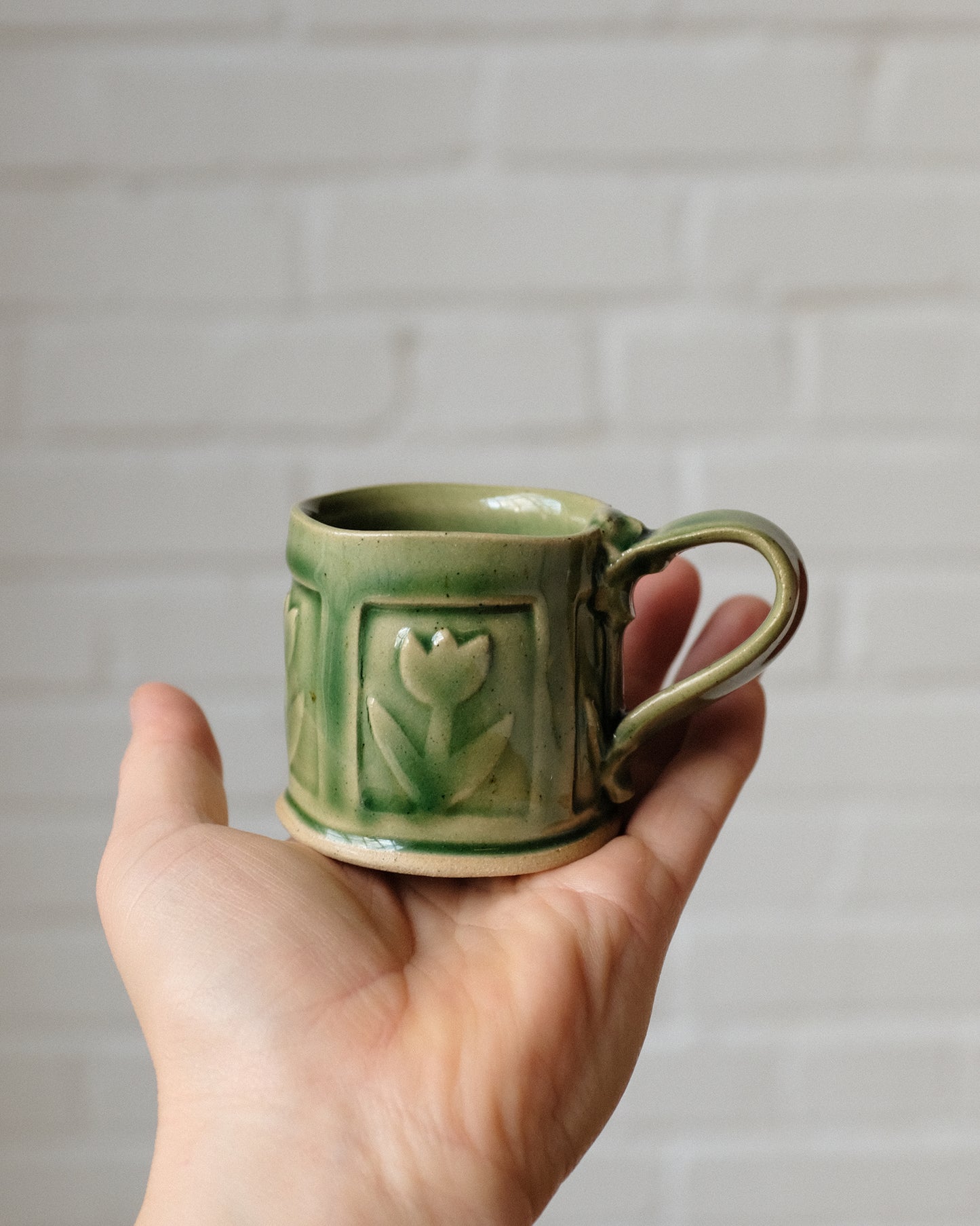 tulip espresso mug