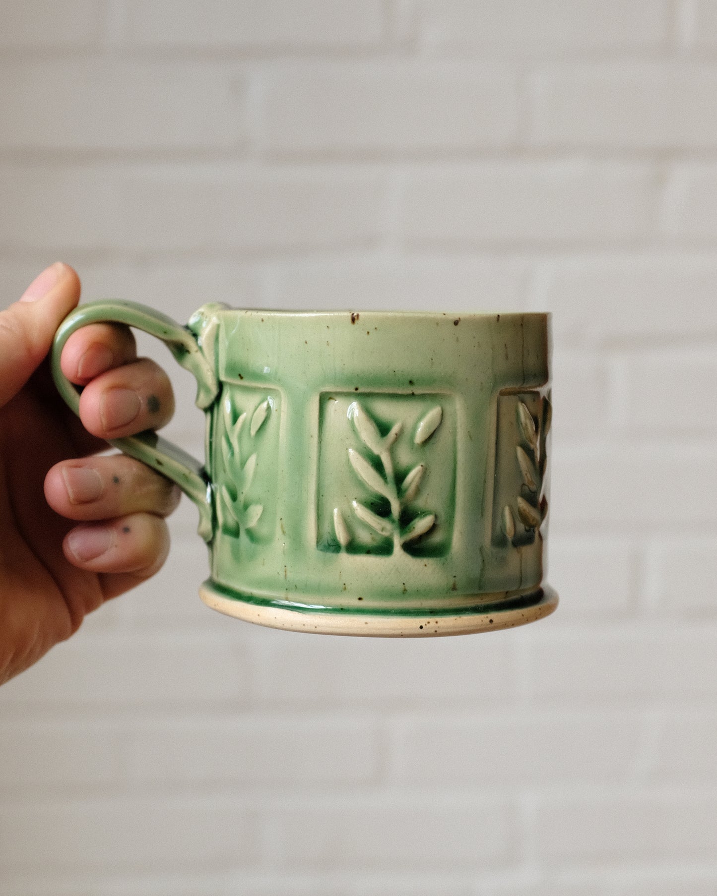 herb stamp mug short