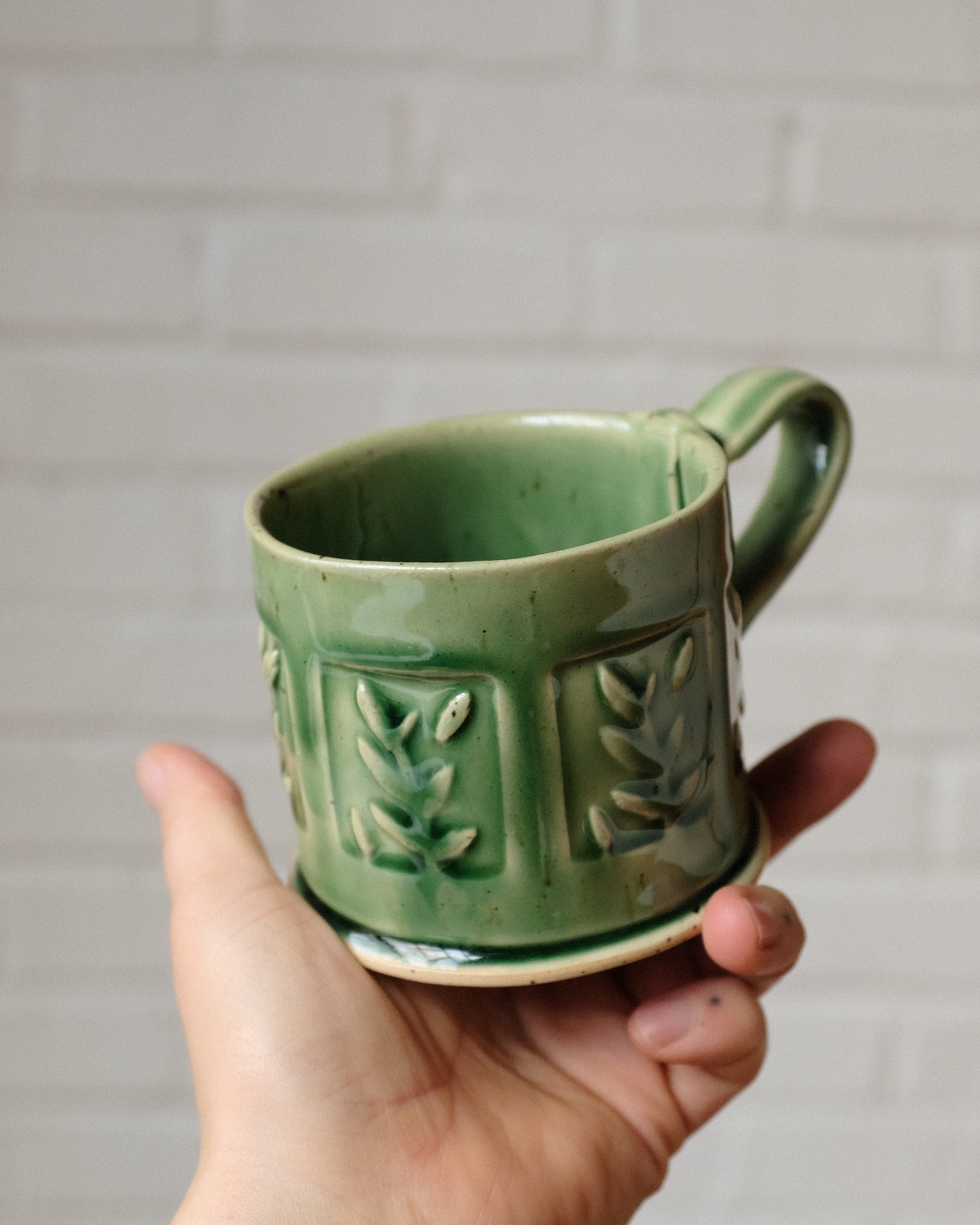herb stamp mug short