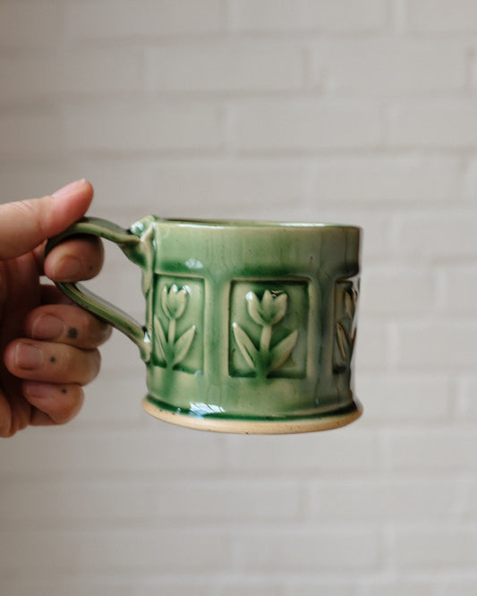 tulip stamp mug short