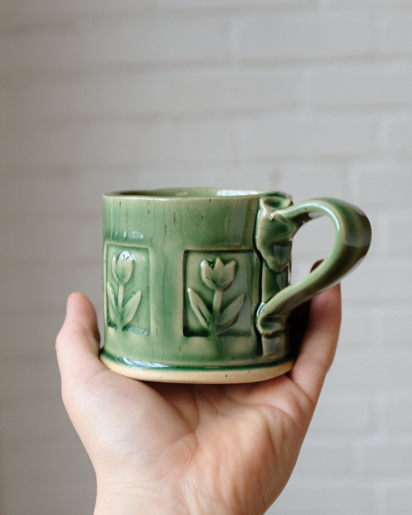 tulip stamp mug short