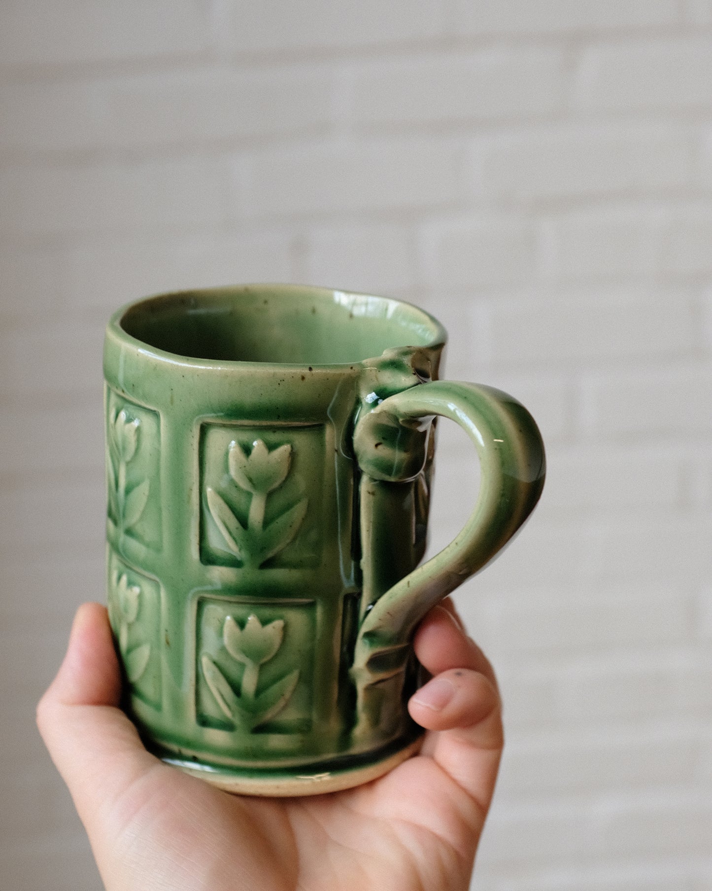 tulip stamp mug tall