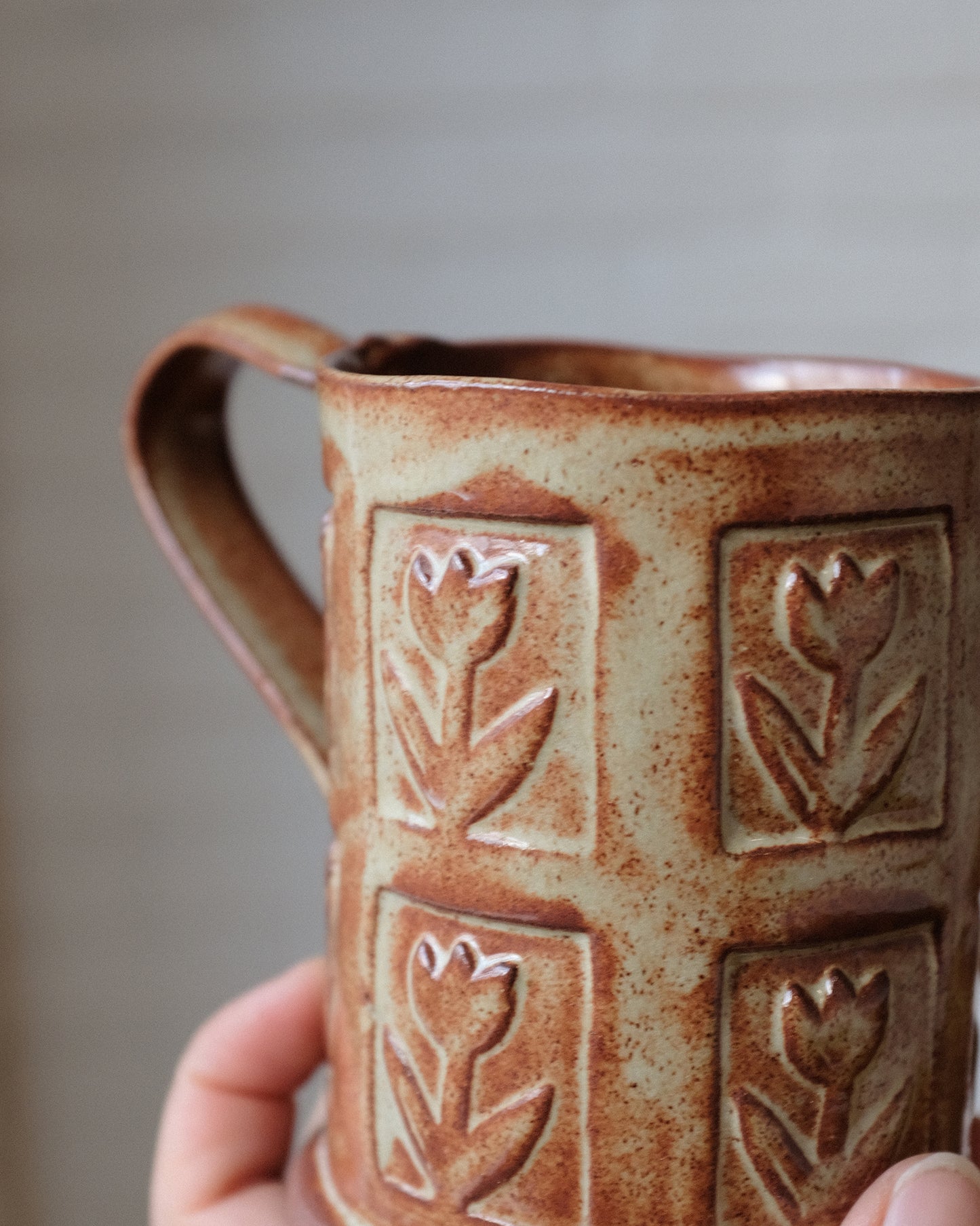 tulip stamp mug tall
