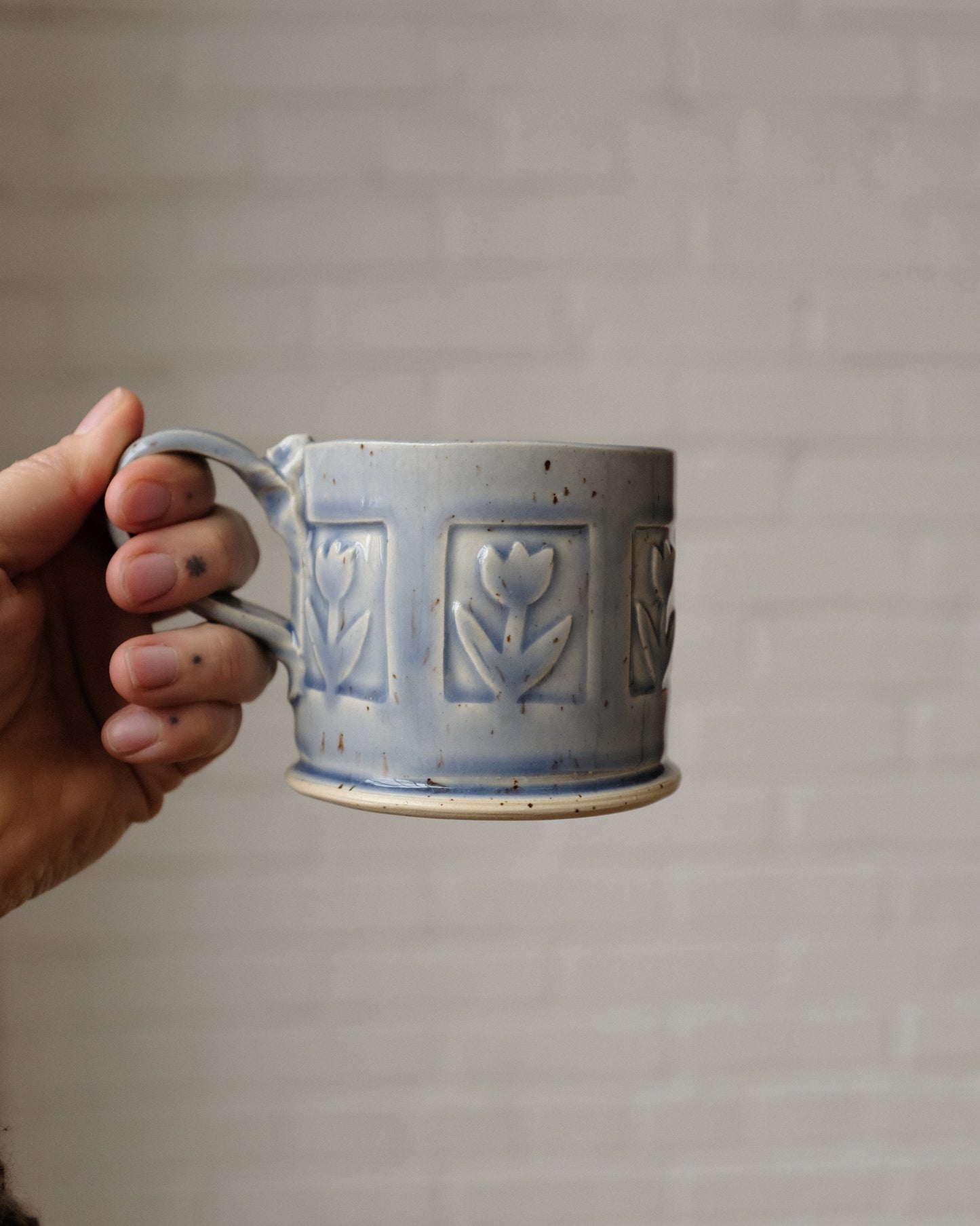 tulip stamp mug short