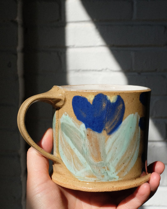Painted Tulips Mug 01