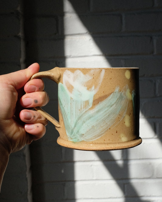 Painted Tulips Mug 02