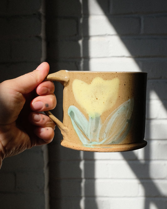 Painted Tulips Mug 03