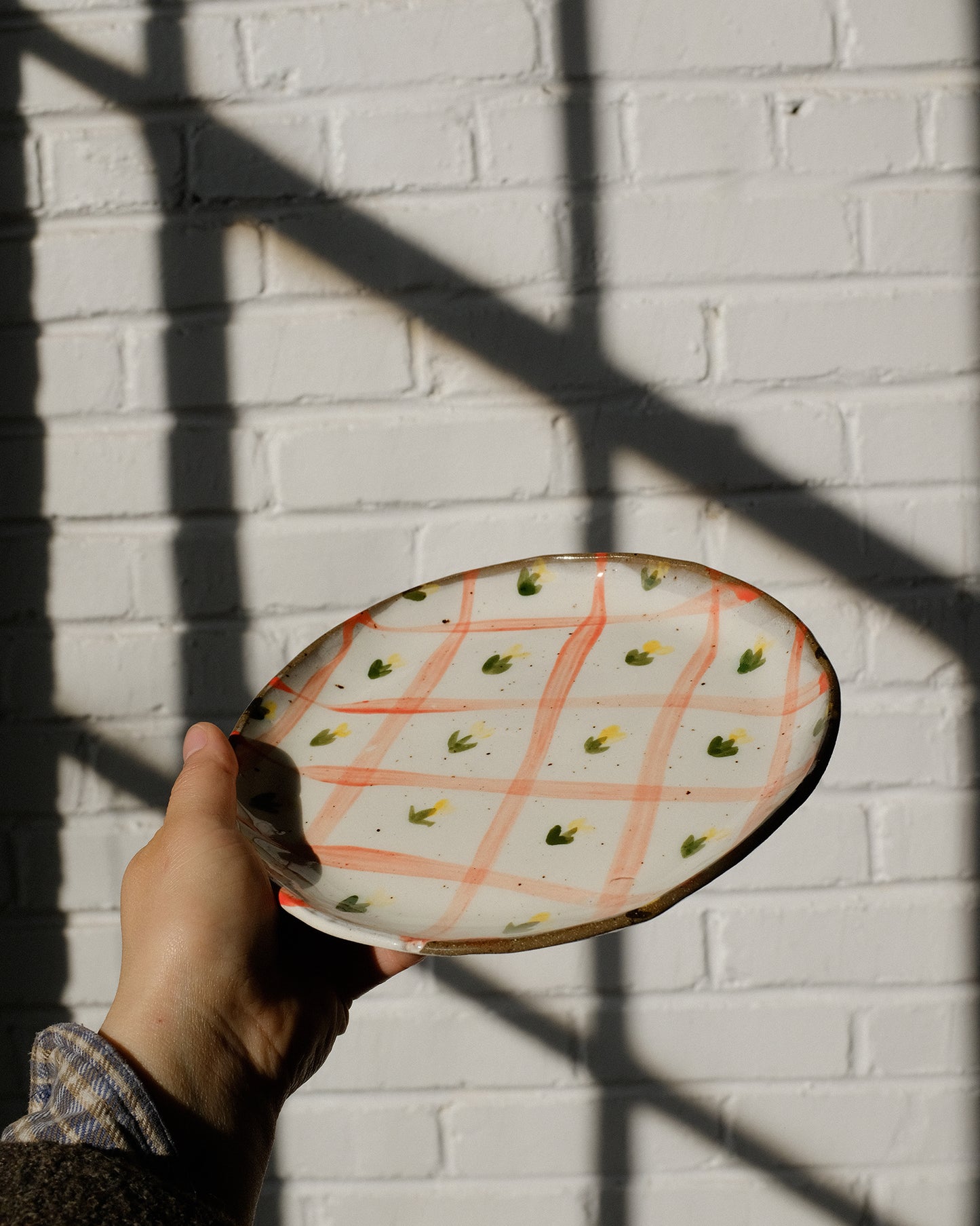 picnic painted side plate 01