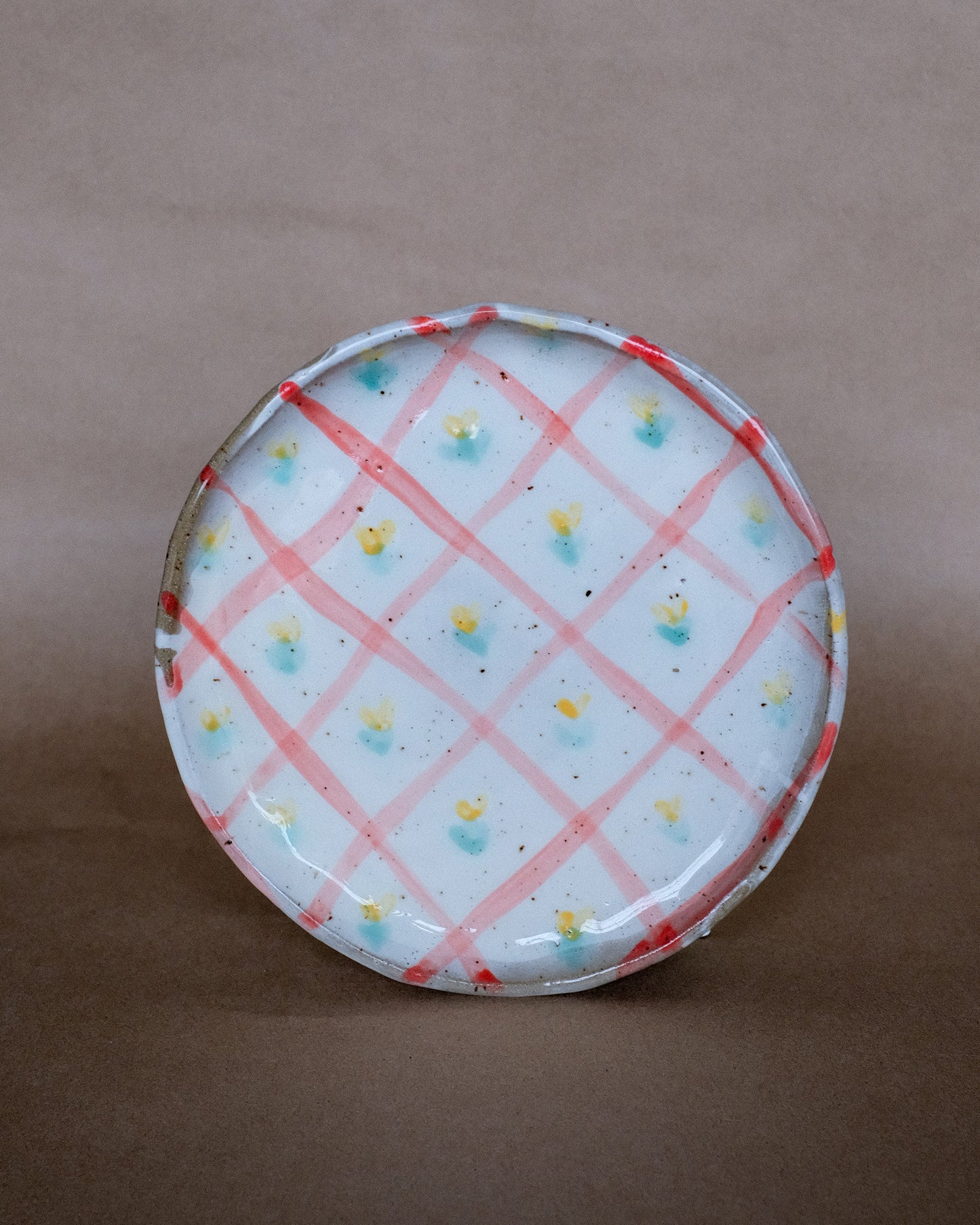 picnic painted side plate 01