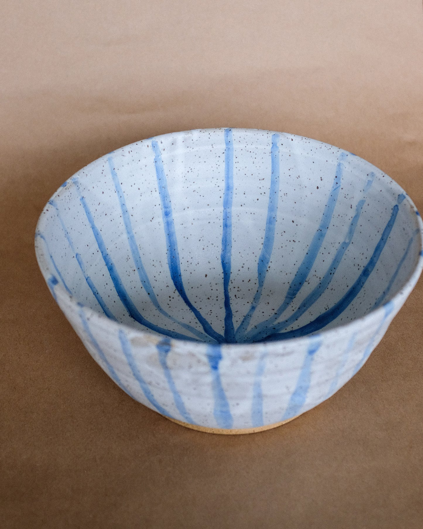 Stripey Serving Bowl