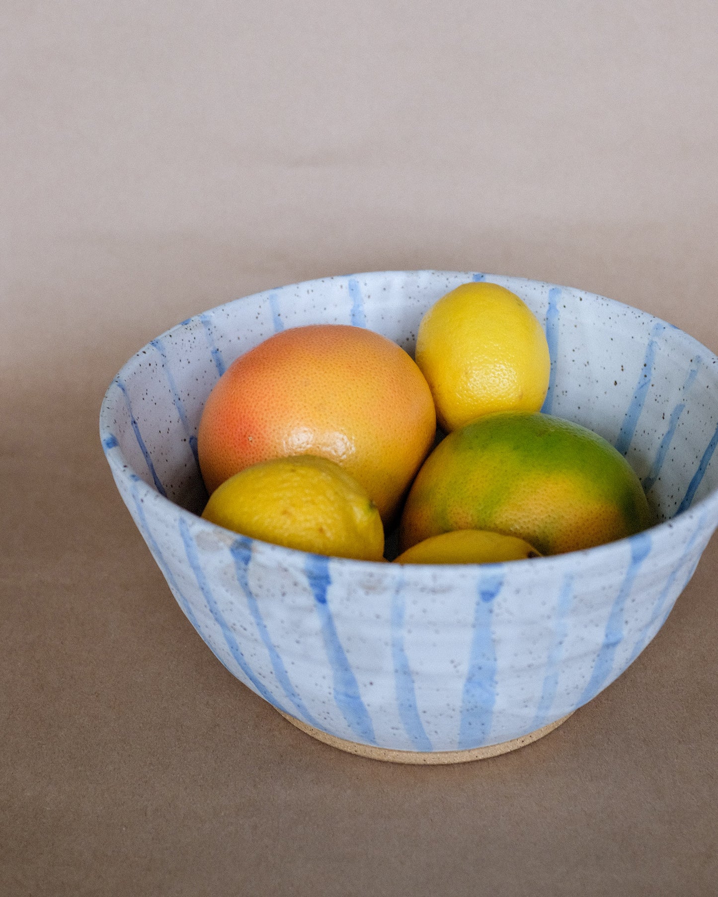 Stripey Serving Bowl