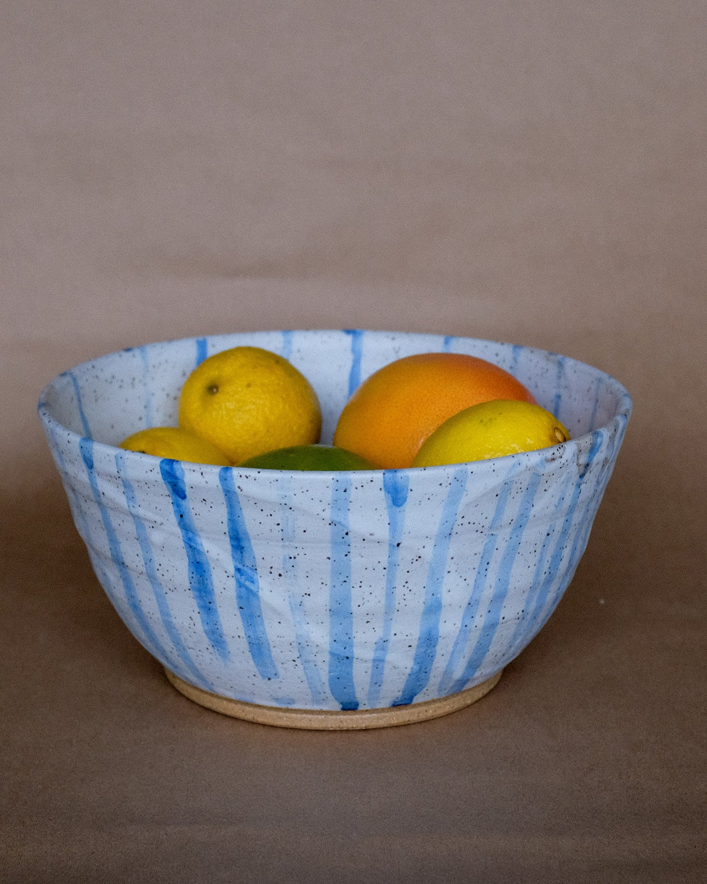 Stripey Serving Bowl